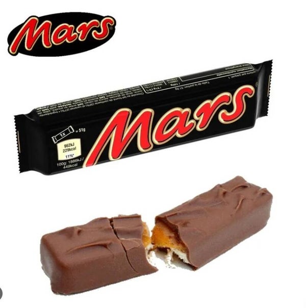 Barres Mars (vendu à la pièce)