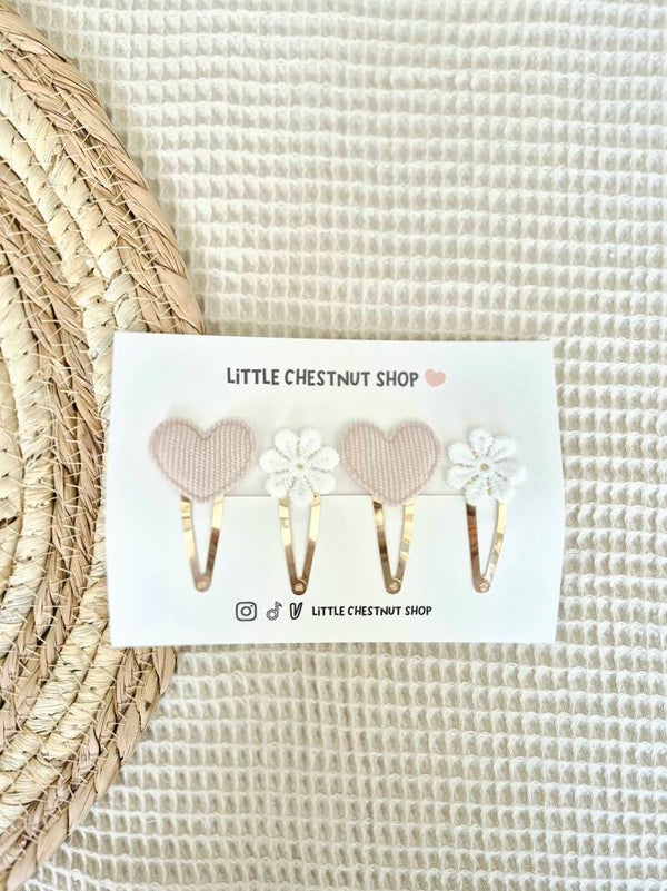 Hart & Bloem clipjes set