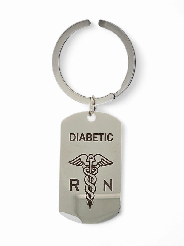 Medische sleutelhanger Diabetisch