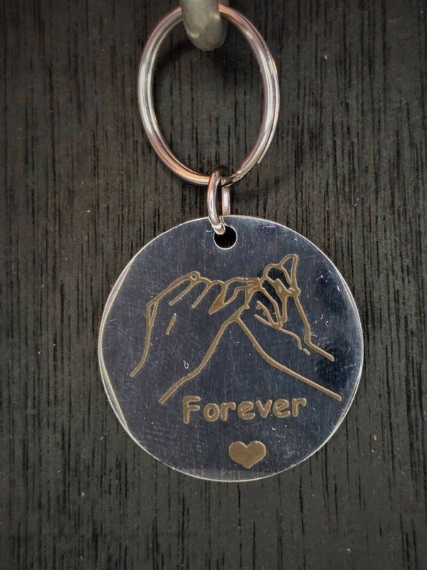 BF sleutelhanger
