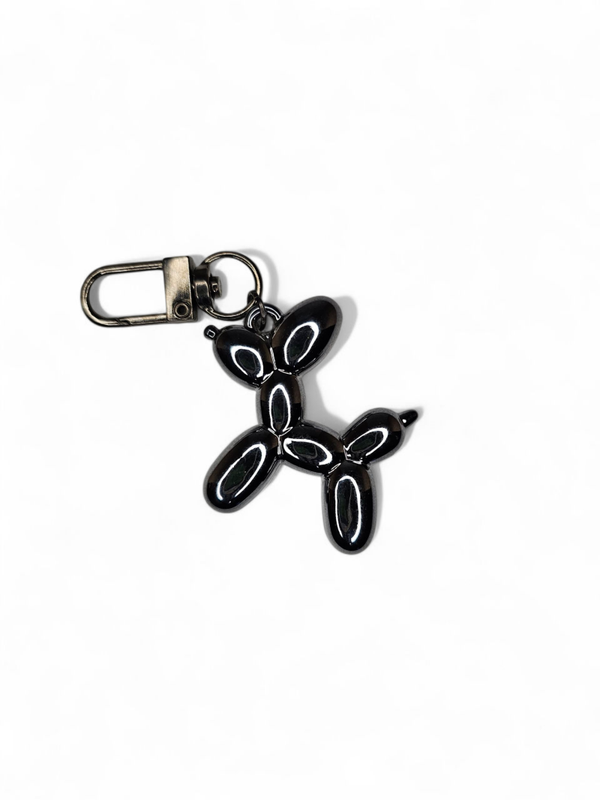 Ballon dog zilver
