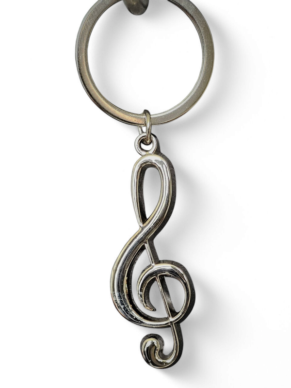 Muzieknoot sleutelhanger