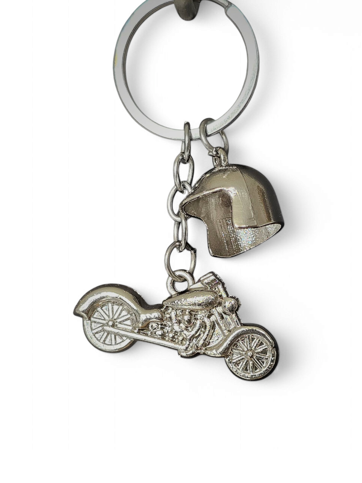 Chopper + Helm sleutelhanger