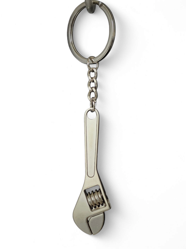 DIY engelse sleutel sleutelhanger