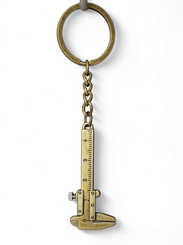 DIY schuifmaat sleutelhanger