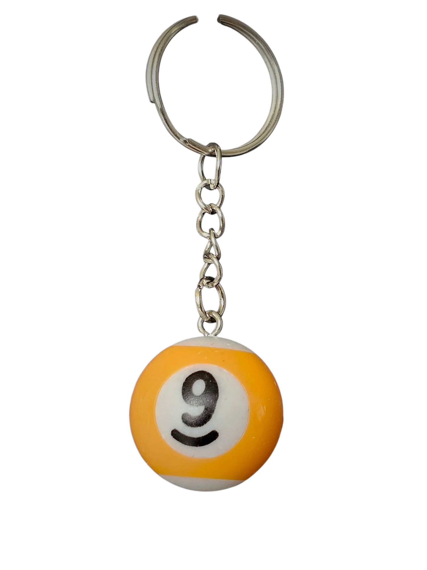 Poolbal nummer 9 sleutelhanger