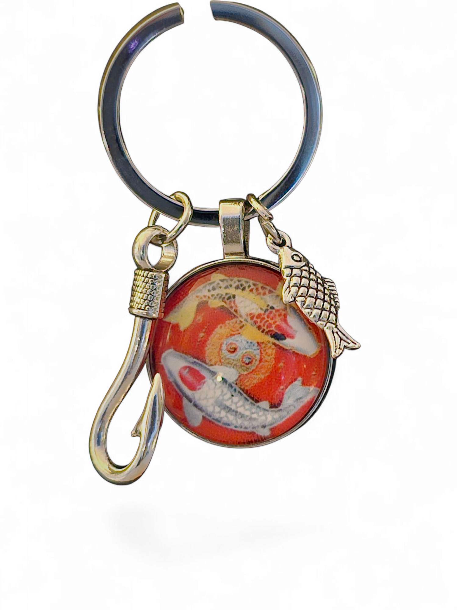 Sportvis sleutelhanger