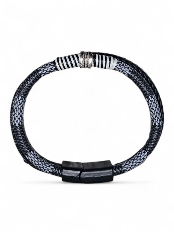 Heren armband drie ledig