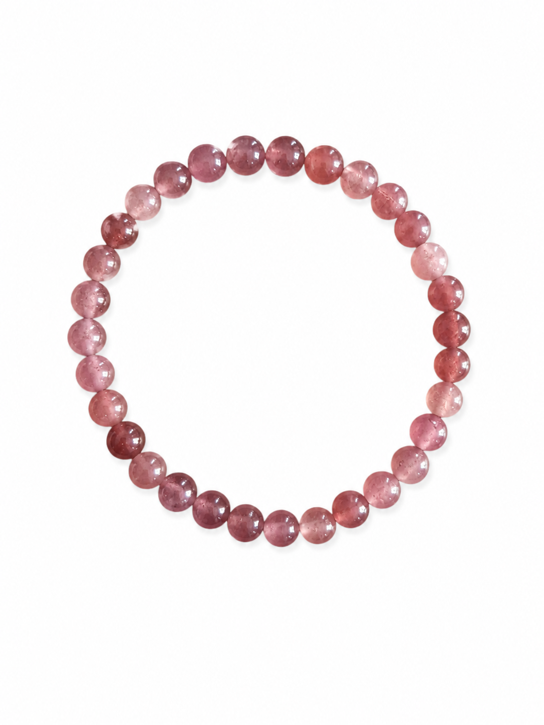 Bracelet Quartz fraise