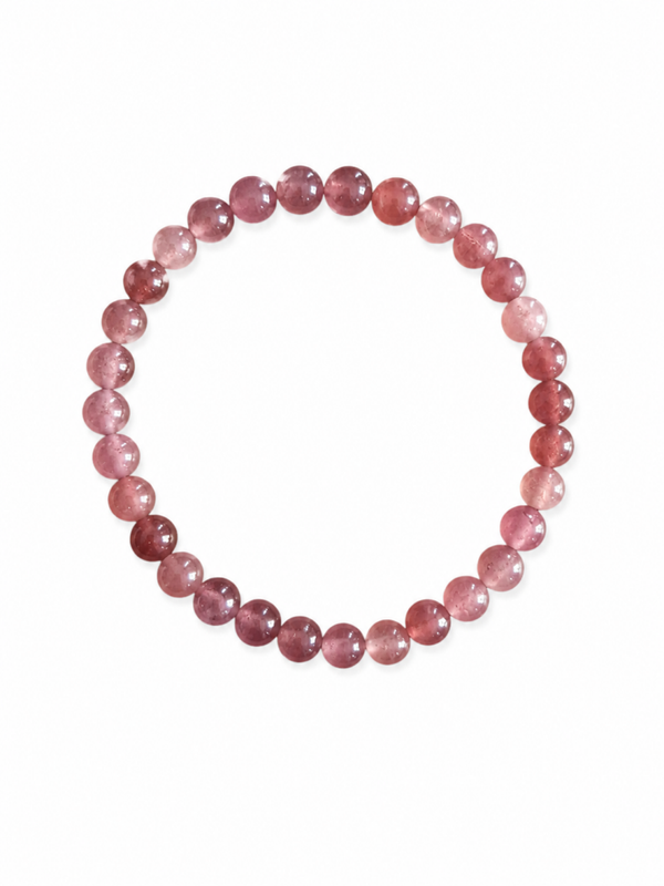 Bracelet Quartz fraise