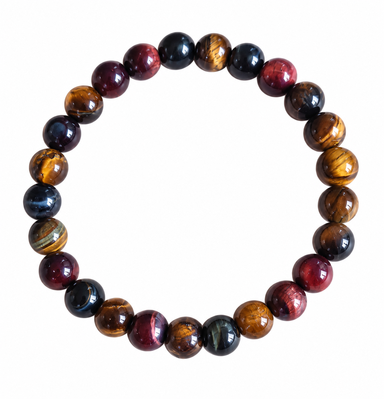 Bracelet 3 oeils : Tigre, Faucon, Taureau