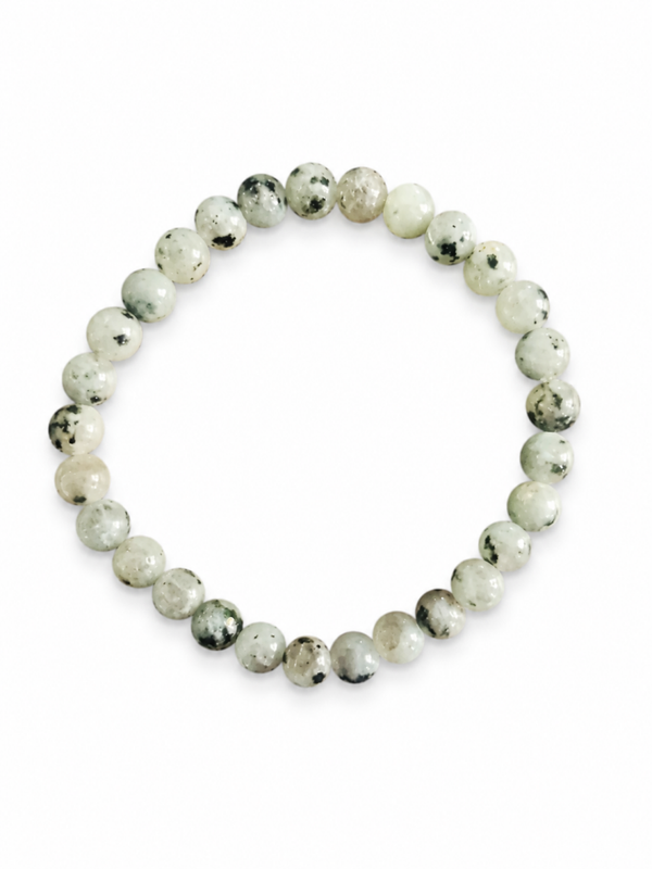 Bracelet  Jaspe kiwi