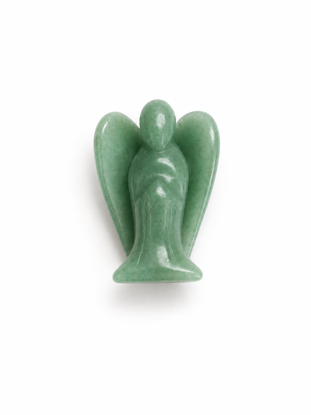 Figurine ange Aventurine verte