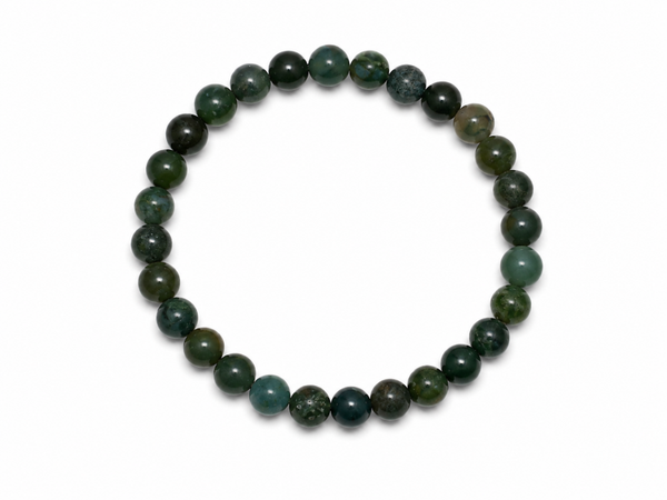 Bracelet Agate mousse