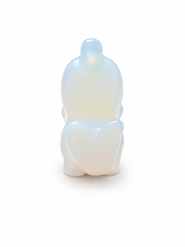 Figurine chat en Opalite