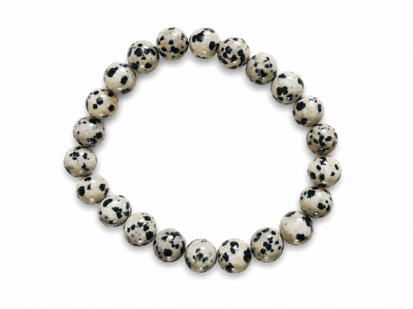 Bracelet Jaspe Dalmatien