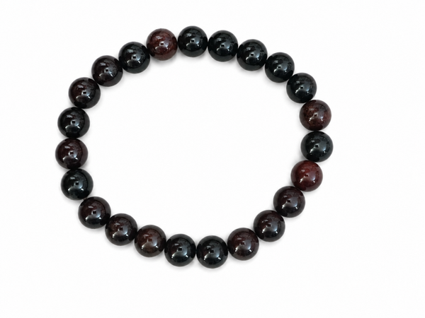 Bracelet Grenat brun Hessonite