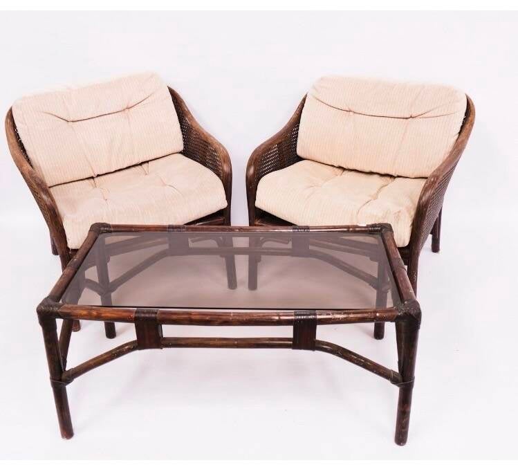 Fauteuil e rotin