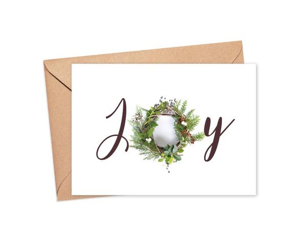 Joy - Kerstkaart