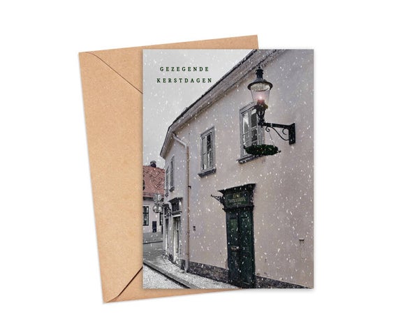 Gezegende kerstdagen - Kerstkaart