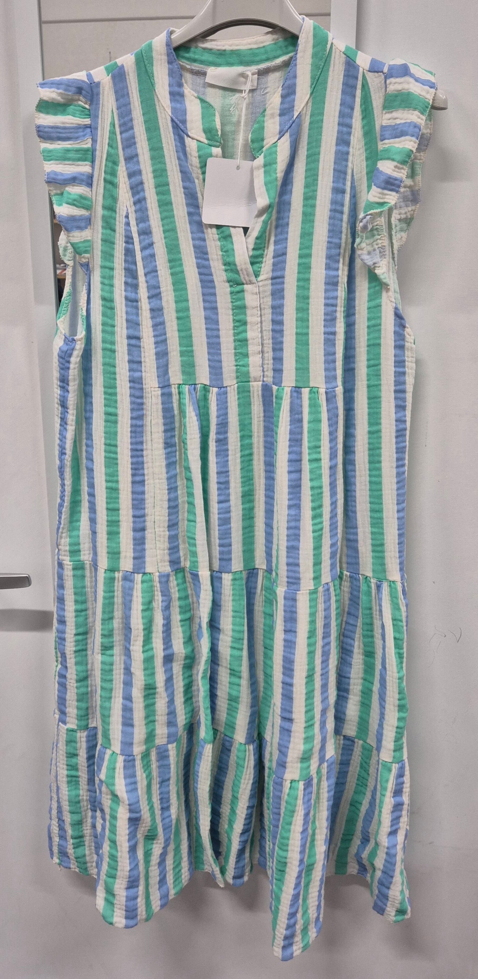 Jurkje streep groen (36-42)