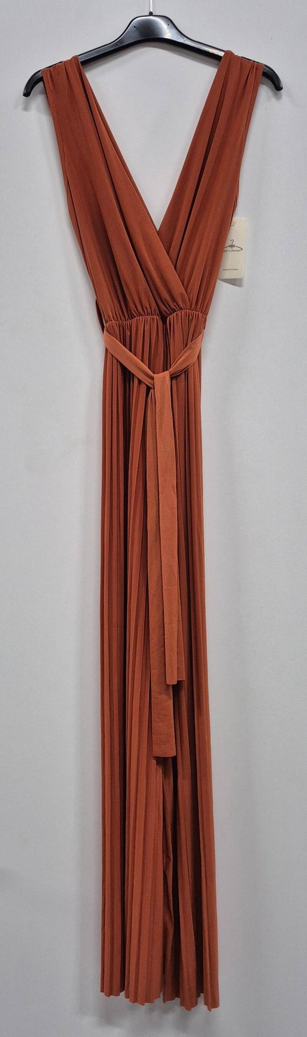Jumpsuit plissé roest