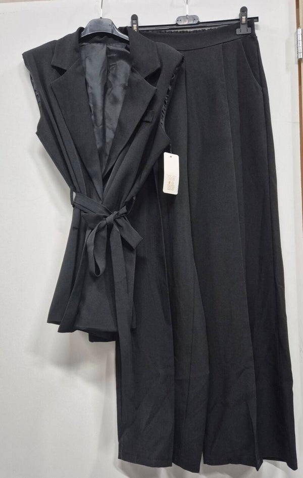 Set gilet zwart (34-40)