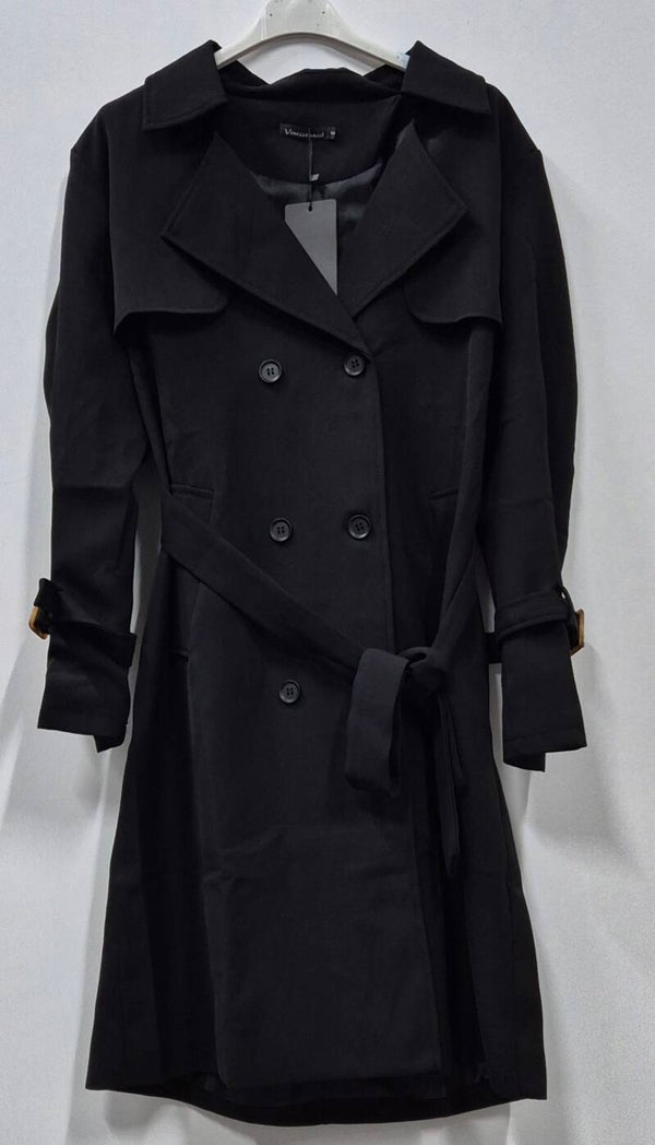 Trenchcoat zwart