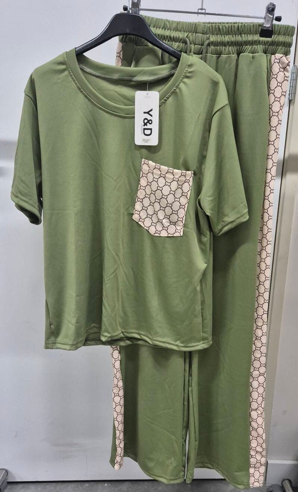 Set inspired groen lang