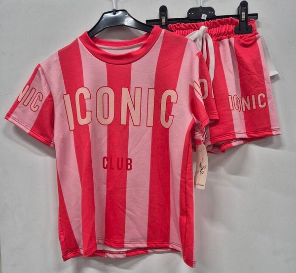 Iconic set roze