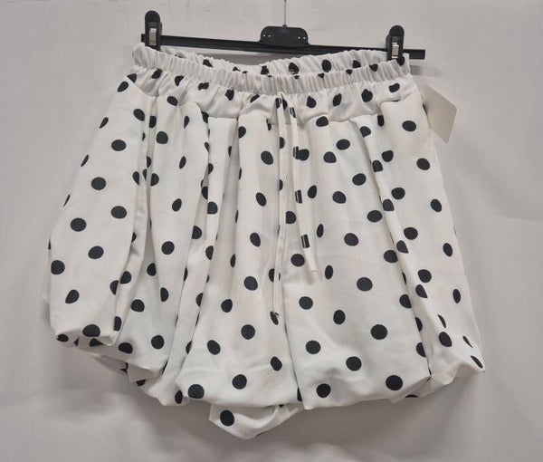 Skort stip wit (34-42)