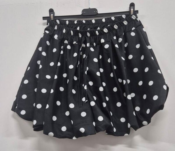 Skort stip zwart (34-42)