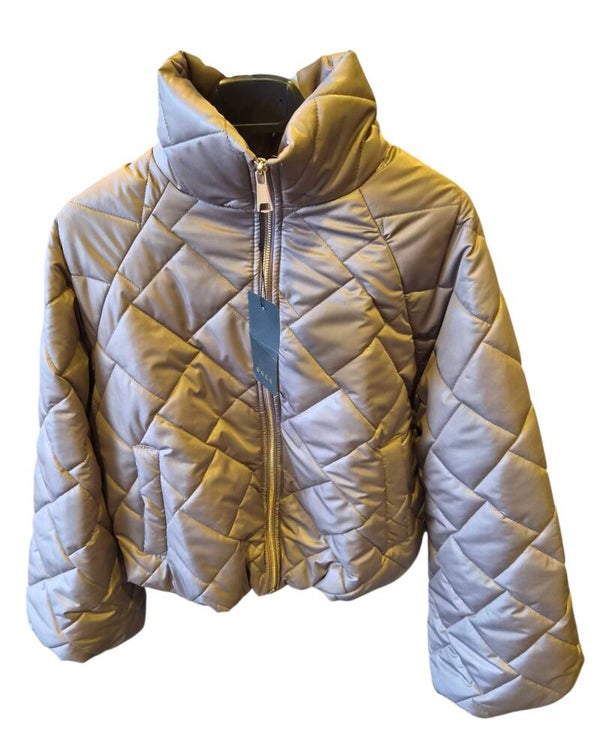 Pufferjacket Taupe (36-42)