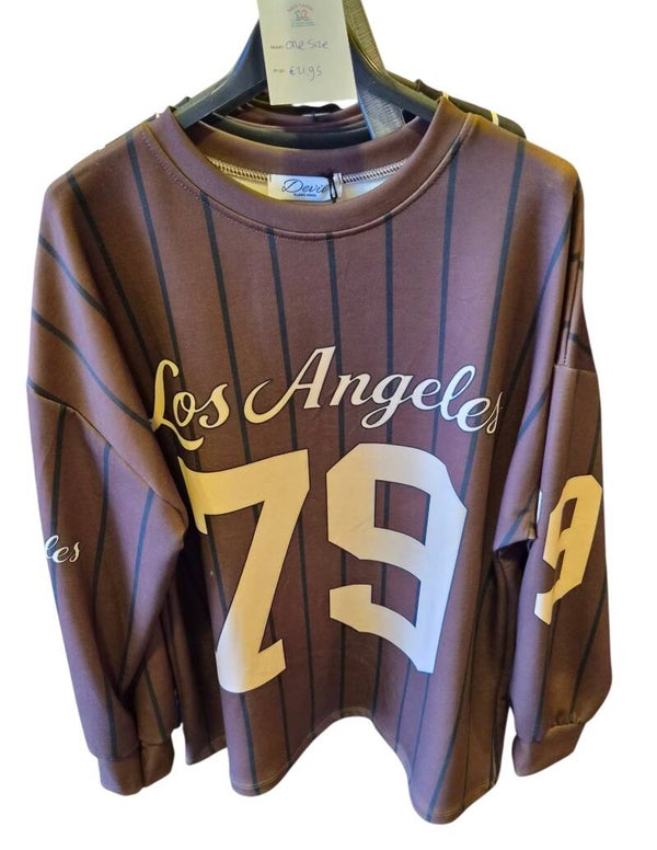 Jersey 79 bruin (36-42)