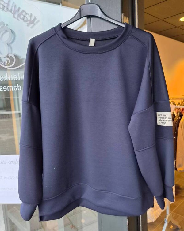 Sweater perfect blauw (36-42)