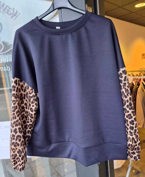 Sweater pantermouw blauw (36-42)