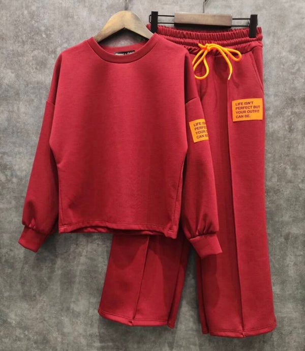 Perfect girl set bordeaux