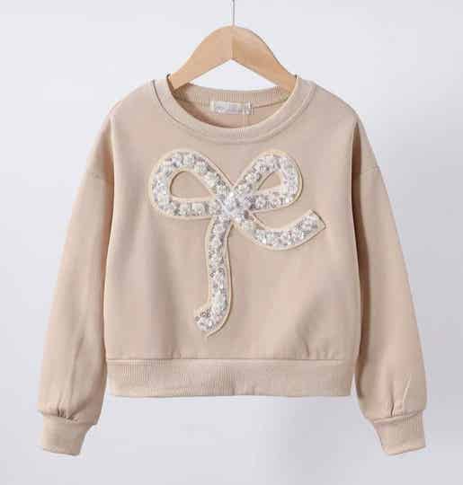 Sweater strik beige