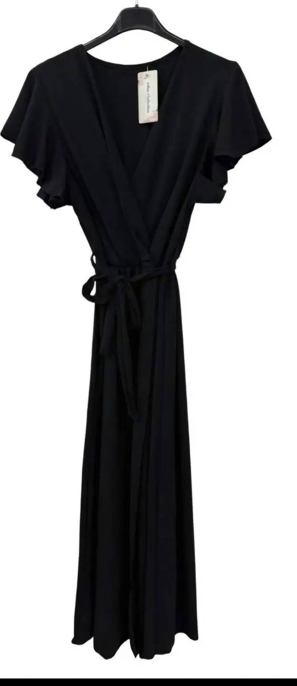 Jumpsuit zwart (34-42)