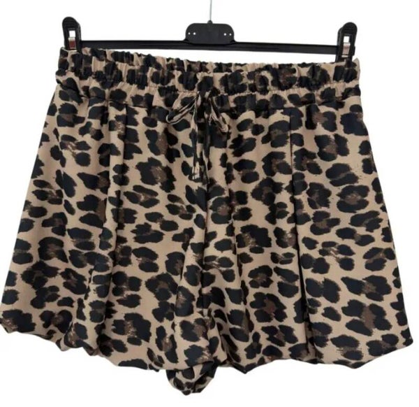 Skort panter taupe (34-42)
