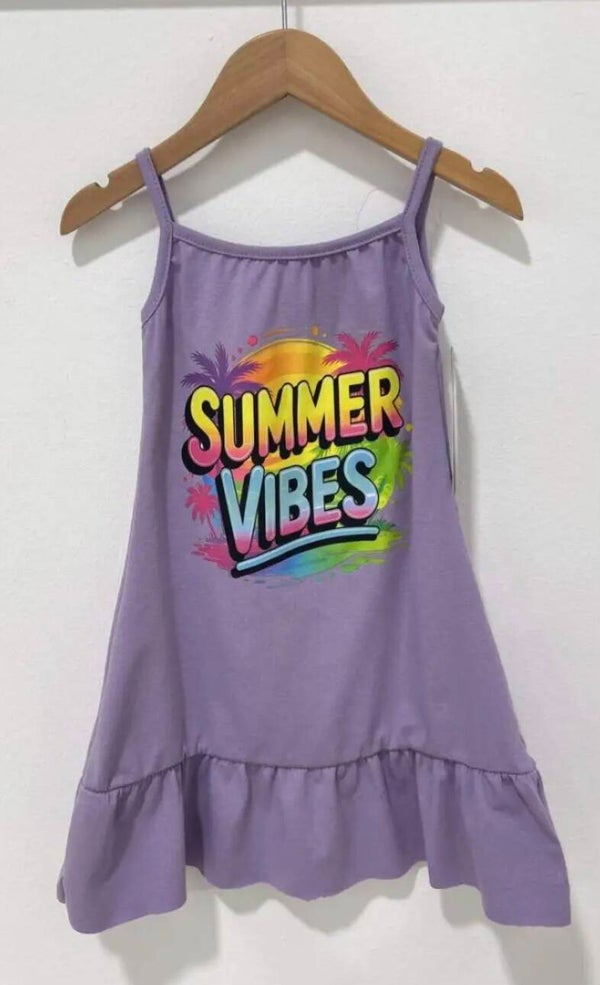 Jurkje summer vibes lila