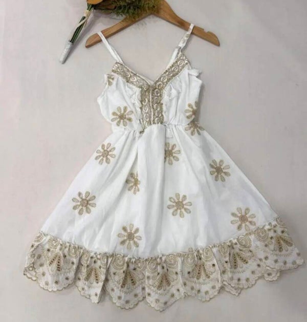 Boho jurkje wit