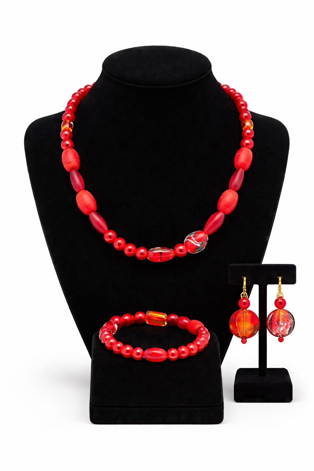 Hand Beaded Jewelry Set