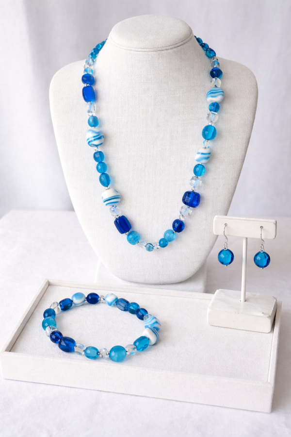 Hand Beaded Jewelry Set