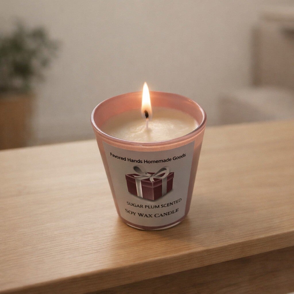 Sugar Plum Soy Wax Candle