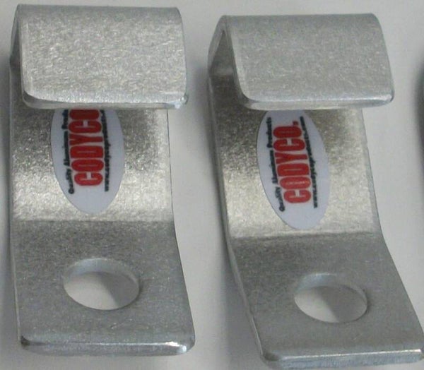 Cooler Lock Compatible with YETI Roadie Hard Ice Chests Secure Heavy Duty Locking Bracket for Ultimate Cooler Protection, 2 CodyCo Aluminum Overbend Brackets