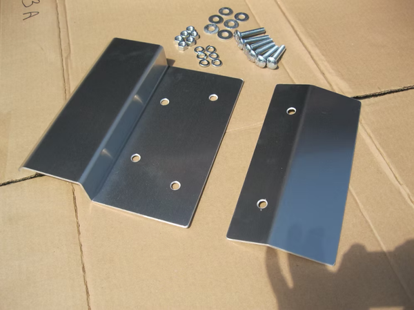Motorcycle Loading Ramp Kit Top & Bottom Fits 2” x 12” Lumber