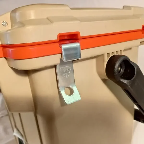 Cooler Lock Fits Pelican Elite Bracket Aluminum Heavy Duty Security Tie Down USA