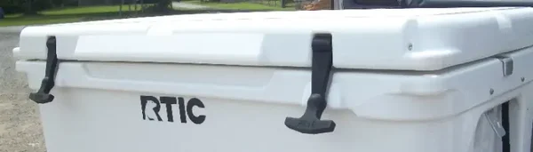 Cooler Security Lock Bracket Fits RTIC Overbend Aluminum Heavy Duty Tie Down USA