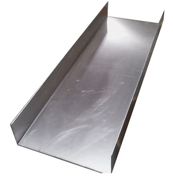 Aluminum Gold Prospecting Sluice Box Blank